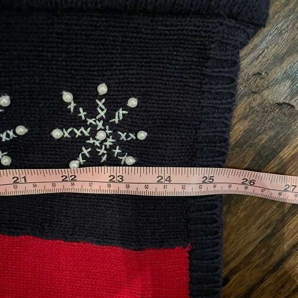 Ugly Christmas Sweater Full Zip Cardigan: Oversized Vintage Tacky Holiday Wear - Picture 4 of 6